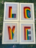 LOVE Shadow Boxes Made to order